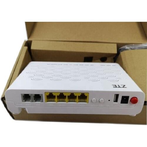 FTTH Epon Onu ZTE Modem Fiber Optical Telecom ZTE F460 V6.0 Router 1GE+3FE+1POTS+WIFI Apply to FTTH Modes Terminal