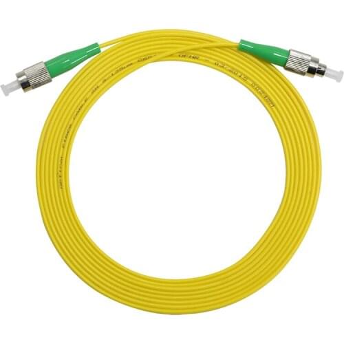 10PCS FC/APC-FC/APC Fiber Optic Patch Cord Cable Single Mode Simplex 2.0mm 1/3/5/10/20/30M Jumper FTTH fiber optic jumper cable