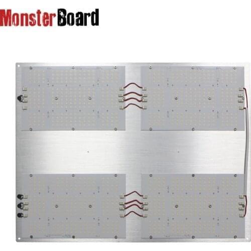 Full spectrum led grow light 550 samsung lm301h uv ir v4 switches monster board for 420 growers