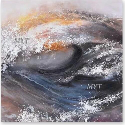 Modern Abstract Painting Large Size Wall Hanging Decoration Canvas Wall Art Real Hand-painted Textured Oil Painting Artwork