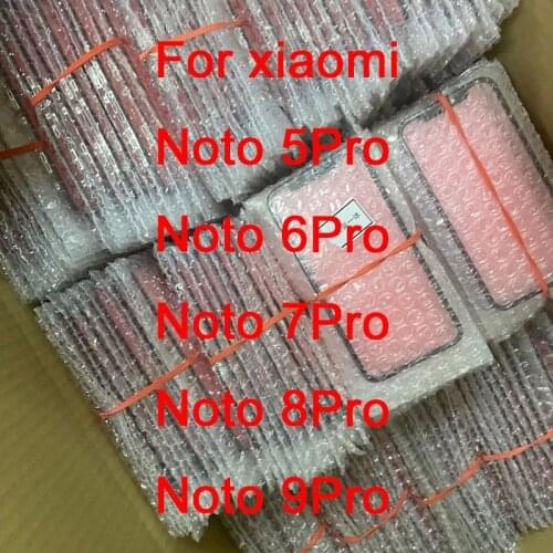 1PCS Outer Screen For Xiaomi Redmi Note 5 PRO 6 7 8 9 Front Touch Panel LCD Display Glass Cover Lens Phone Repair Replace Parts