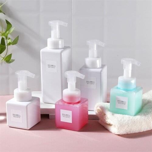 250/450/650ML Plastic Press Pump Spray Lotion Bottles Hand Sanitizer Cosmetic Containers Travel Liquid Cream Dispenser