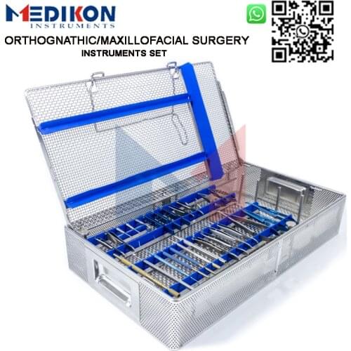 German Orthognathic Maxillofacial Surgery Instruments set Reduction Bone Holding Forceps retractors Hayton orthopedic scissors