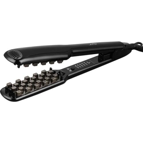CkeyiN Unisex Hair Volumizing Iron Ceramic Hair Crimper 3D Fluffy Corrugated Curler Waves Corn Splint Brushes Bouffant Flat Iron