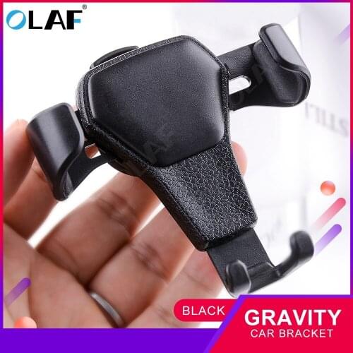 Mobile Phone Holder Car Holder Gravity Bracket Air Vent Stand Mount For iPhone 11 X Huawei Samsung S9 Phone Car Holder For Phone