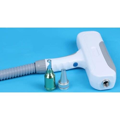 Cheap q-switched ND YAG laser tattoo removal machine handle 1000000 shot for sale laser parts