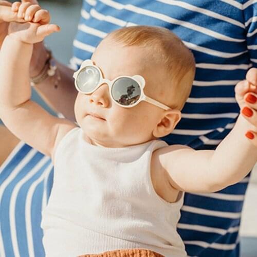 Kids Sunglasses Girl Sun Glasses Round Ear Gafas Baby Children UV400 Sport Eyewear Girls Boys Oculos De Sol