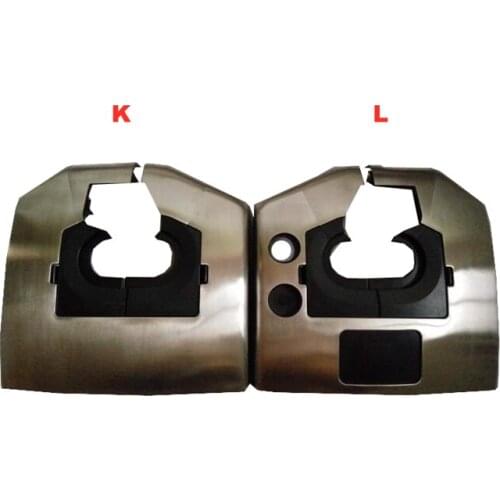 Escalator Stainless Steel Handrail Entrance Use for FT822 1 Pack=2 pieces Left+2 Pieces Right