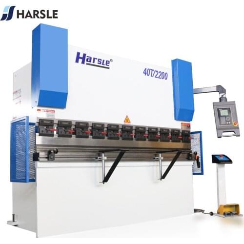 Chinese brand HARSLE Hydraulic Metal Plate NC Press Brake sheet metal bending machine
