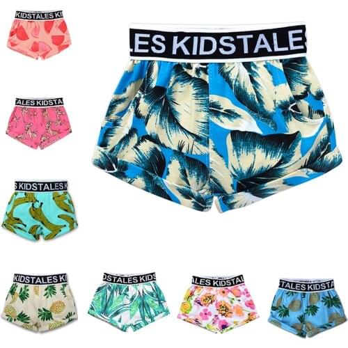 1- 2years old newborns baby shorts PP Pants for girls from cotton printing childrens shorts for Girls Summer shorts