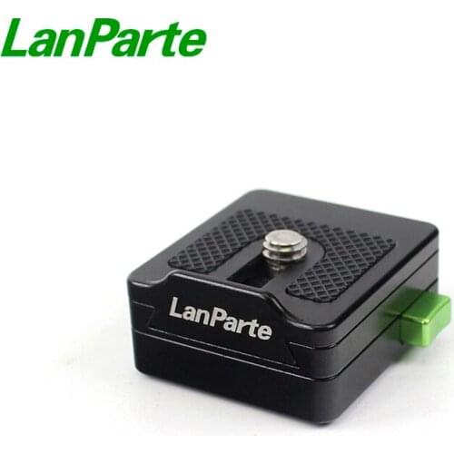 LanParte Flat Version Monitor Mount Quick Release Adapter with 1/4 Screw