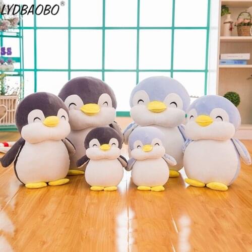 LYDBAOBO 1PC 30CM Lovely Stuffed Plush Toys Penguin Doll Cute Animal Pillow Toy Children Christmas Birthday Festival Soft Gifts