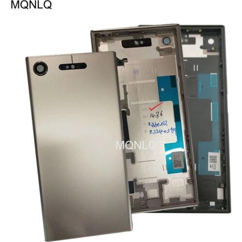 5.2'' Metal Battery Housing Door Back Cover Case For Sony Xperia XZ1 G8341 G8342 Battery Door Back Cover Housing