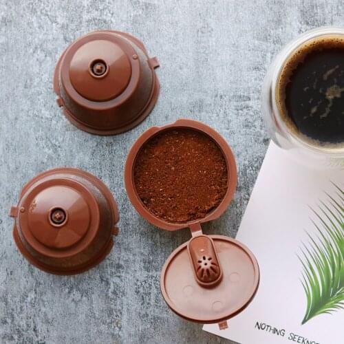 Reusable Dolce Gusto Coffee Capsule 3rd Plastic Refillable Dolce Gusto Coffee Capsule Fit For Nescafe Coffee Machine