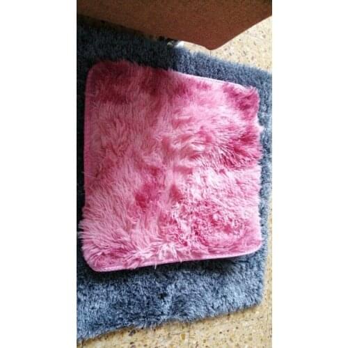 1pc Shaggy Tie-dye Carpet Printed Plush Floor Fluffy Mats Area Rug Living Room Mats 40*40cm