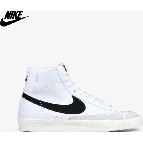 Original Nike Blazer Mid '77 Vintage Men Sports Shoes BQ6806-100 Nike Men 'S Sneaker