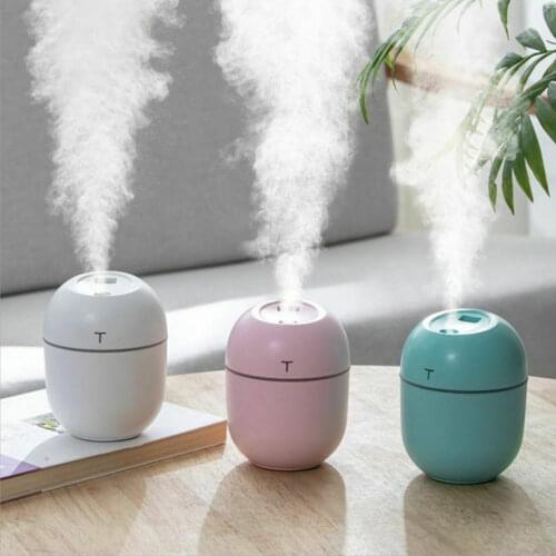 200ML Air Freshener For Homes Mini Humidifier Romantic Light USB Essential Oil Diffuser Car Purifier Aroma Anion Mist Maker 2020