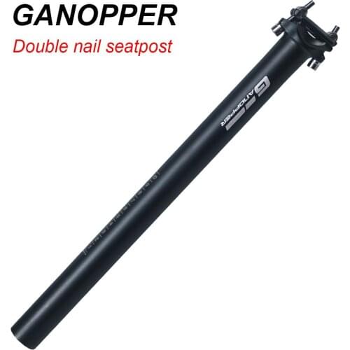 Bicycle Seatpost Double nail djustable Angle Seat Post 27.2 28.6 30.9 31.6 *350/400mm MTB Mountain Road Bike Saddle pole Tube