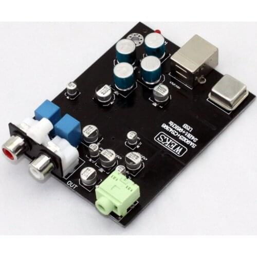 SA9023 USB decoder board CS4398 OPA2132 for 32 ohm decoder Amplifier