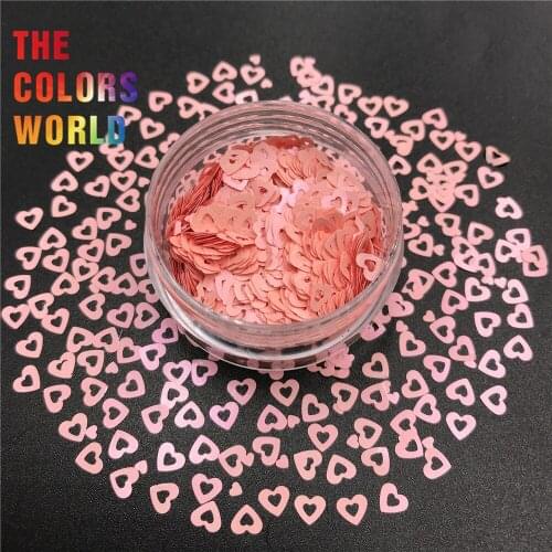 TCT-430 Hollow Heart 5MM Nail Glitter Nail Art DecorationTumbler Crafts DIY Valentines Day Accessories Festival Party Supplier