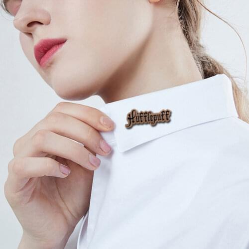 Vintage Hufflepuff Vintage Symbol Brooch Badge