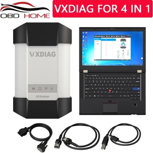 VXDIAG 4 IN 1 OBD2 AUTO Allscanner Diagostic Tool Programmer For TOYOTA For FORD For MAZDA For HONDA Fit For Original Functions