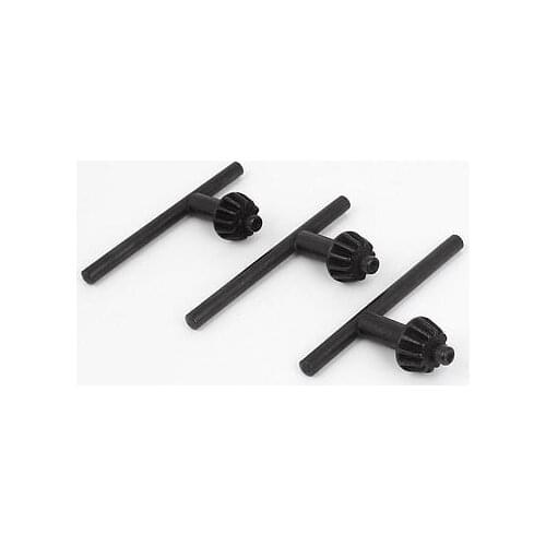 3 Pcs 8mm Dia Pilot 12 Teeth 17mm Dia Gear Drill Chuck Key Loosen Tighten Tool