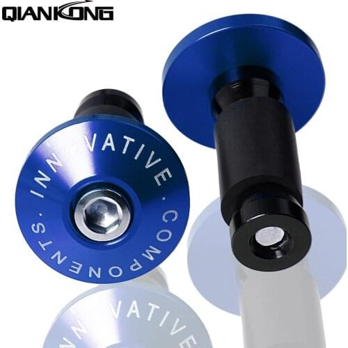 7/8"22 mm CNC motorcycle handlebar cap motocross handle bar grips ends for Suzuki DRZ400S/SM DR250R DR250S 250SB LTZ400/450