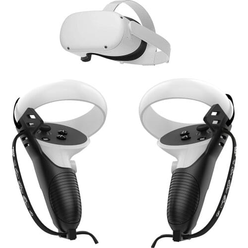 VR Accessories Protective Cover For Oculus Quest 2 VR Touch Controller Case With Knuckle Strap Handle Grip For Oculus Quest 2