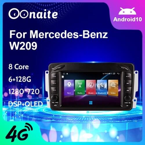Android 10.0 DSP 2 din for Mercedes Benz CLK W209 W463 W208 Car Multimedia Player Radio Navigation GPS 2din DVD