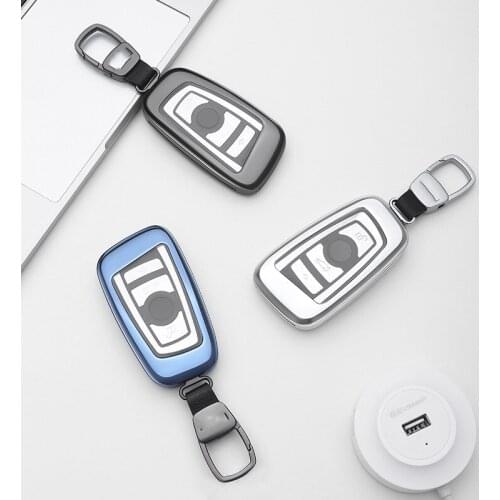 Car Key Cover for BMW 3 Series X5 525 320li 7 Series Car Remote Control Key Protective Shell Buckle