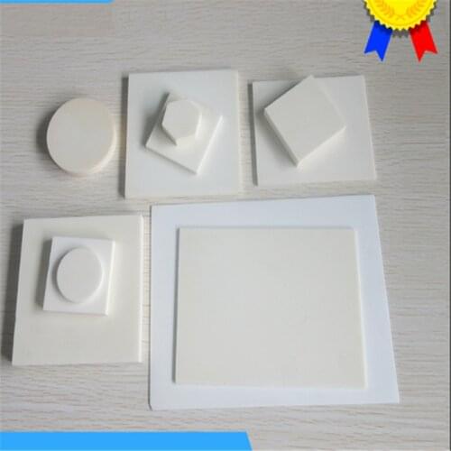 99 alumina ceramic sheet high temperature resistant ceramic substrate thermal insulation insulating fin steel corundum ceramic p