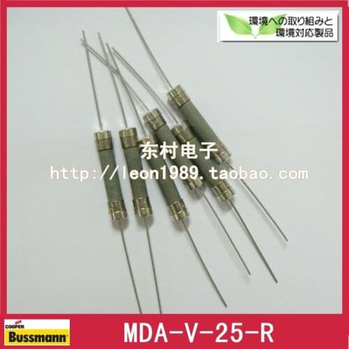 US COOPER BUSSMANN fuse MDA-V-25-R 25A 250V 6.35 times; 31.75mm