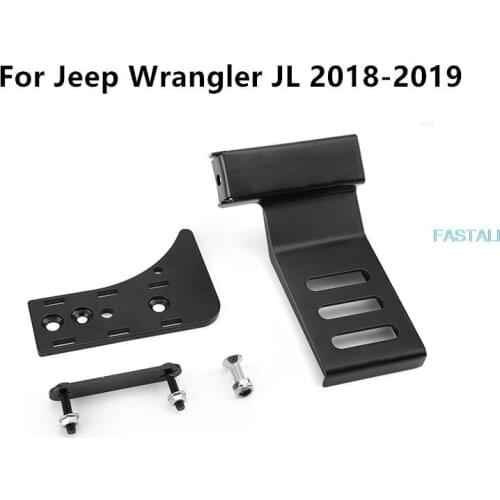For Jeep Wrangler JL 2018-2019 left foot pedal kick board rest pedal high quality durable Free shipping