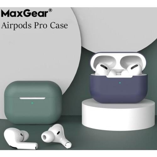 Soft Silicone Earphone Case For Apple Airpods Pro Solid Color Cover Air Pods 3 Luxury 2020 Original Funda Protection Accessories