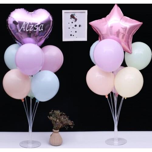 GIHOO 1pc Clear Base Pole Table Floating Stand Balloon Wedding Decoration Birthday Party Balloons Latex Foil Balloon Column Base