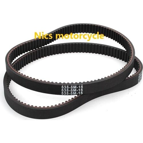 A pair Small childrens toy electric scooter drive belt toothed belt 535-5M-15