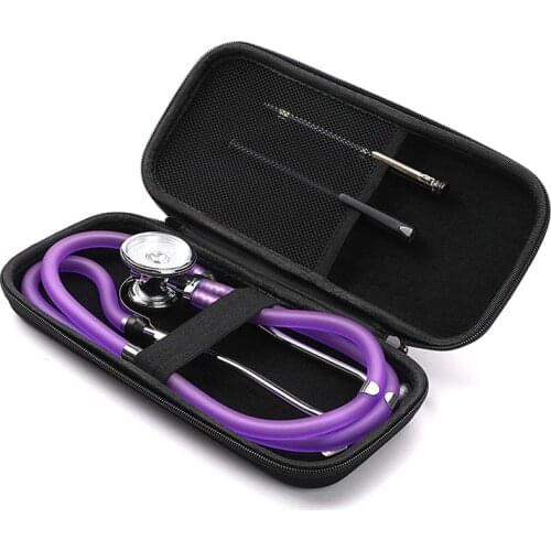 Portable Zipper Bag Storage Pouch EVA Hard Carry Case for 3M Littman/Vive Precision Stethoscope C66