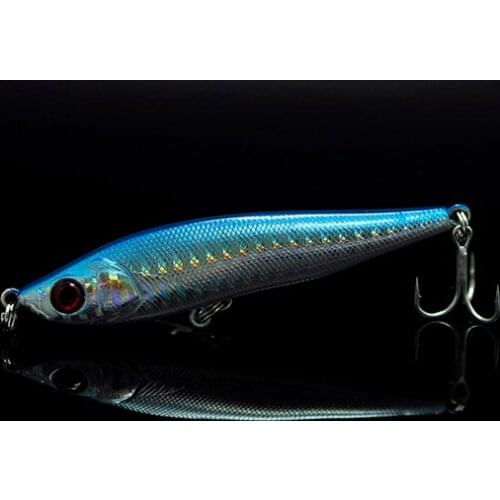 Fishing Sinking Vibration Pencil Lure Hard Bait Long Shot Casting Lures 9cm/15g Gilding Artificial Baits 1 Piece Sale