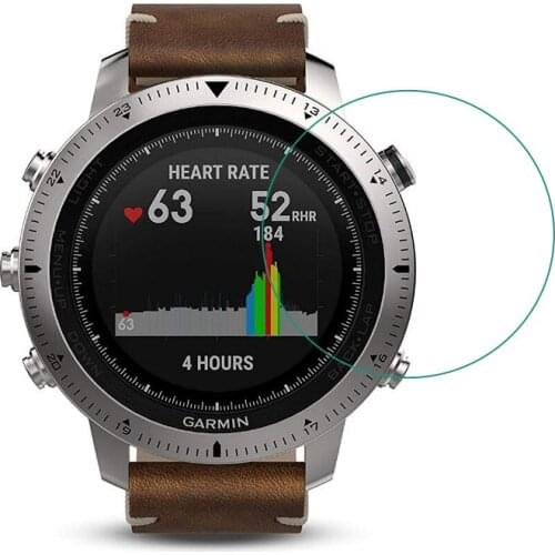 Ultra HD Clear Tempered Glass Protective Film Guard For Garmin Fenix Chronos Smart Watch Toughened Screen Protector Cover