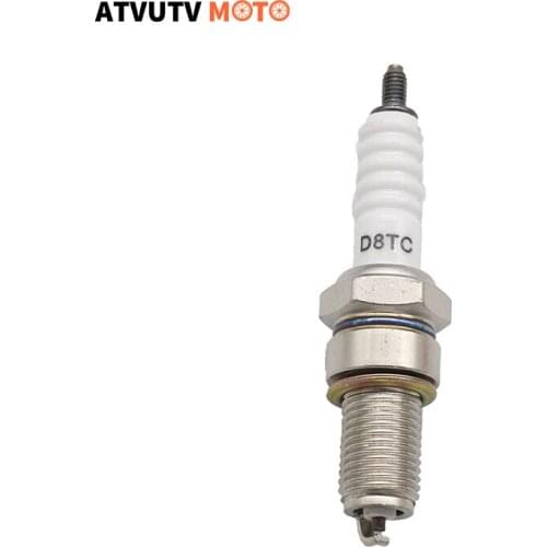 Motorcycle Spark Plug D8tc For 150cc 200cc 250cc Chinese Atv Scooter Dirt Bike Go Kart