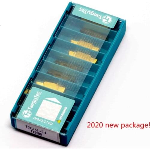 TDXU 5E-0.4/TDXU 4E-0.4/TDXU3E-0.3 TT9080 10pcs/lot TaeguTec Turning or Grooving Inserts 100% original