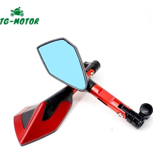 TG-Motor Motorcycle Rearview Mirrors Side Mirror For Yamaha MT07 09 FZ07 FZ09 FZ1 FZ10 FZ16 FZ6 FZ8 MT-07 MT-09 MT-10 TRACER 900