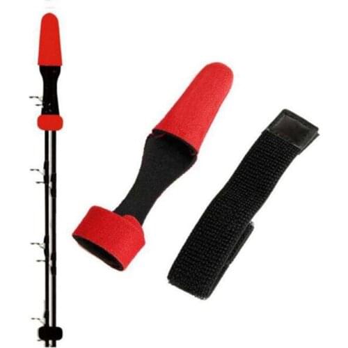 Fishing Rod Protective Cover High Elasticity Set Fishing Rod + Spotted Cap Fishing Rod Strap Set Protection 2021