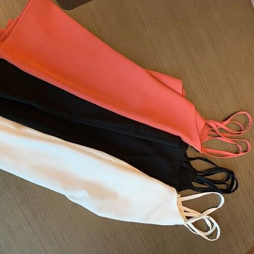 Shintimes Summer New Camisole Elegant V-Neck Tank Tops Sexy Camis Sleeveless Halter Top Plus Size Korean Clothes Vetement Femme