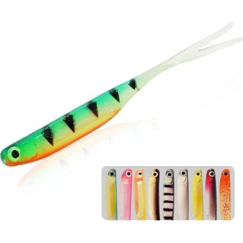 1pcs Fake Fishing Soft Lure 11.5cm 10g 10Colors Rig Shiner Rotating Tail Fishing Tackle Baits Wobbler Bass Artificial