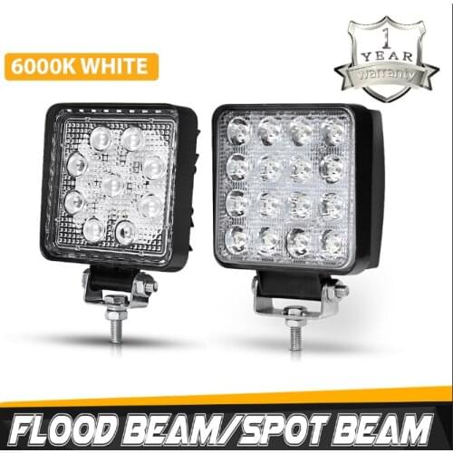 4 Inch Led Work Light 4D Led Lamp Flood Spot Combo Beam Light For Auto Car Boat ATV Truck Motorcycle 12V