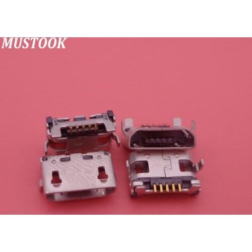 50pcs New Micro mini USB jack socket connector Charging Sync Port Verizon for KYOCERA Brigadier E6782 Duraforce E6560