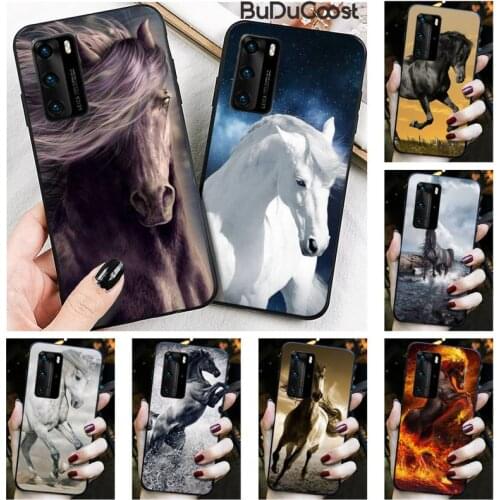 Reall Running horse Phone Case for Huawei P20 P30 P20Pro P20Lite P30Lite P10 P Smart plus P10Lite P40 Pro P40 lite