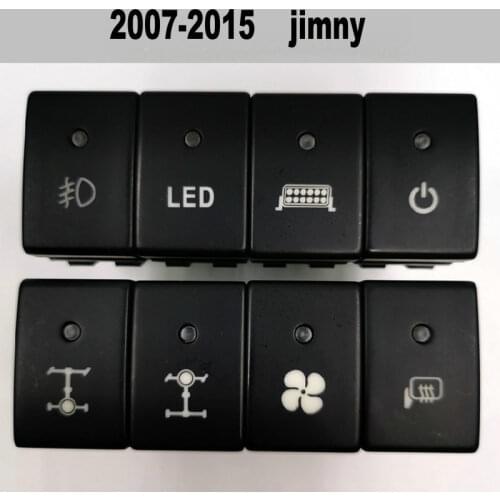 For Suzuki Jimny Refitting recorder with original hole position, led daily light, fog light, refitting switch with equipment
